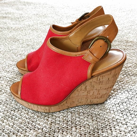 Nine West Shoes - Nine West Peep Toe Wedge Sandal
